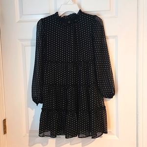 Art Class Black Dress with White Polka dots, size Girls 7/8